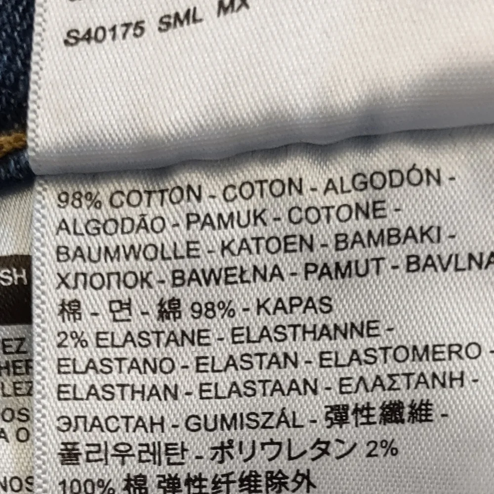 Levi's 513 Jeans Slim Straight W29 - Picture 9 of 12
